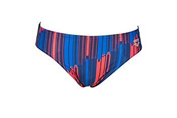 【中古】【輸入品・未使用】Arena メンズ USA レッド ホワイト ブルー 3インチ ブリーフ アスレチック トレーニング 水着