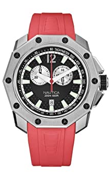 【中古】【輸入品・未使用】Nautica Men's N24517G NVL100 Red Resin Watch｜スカイマーケットプラス 119,952円
