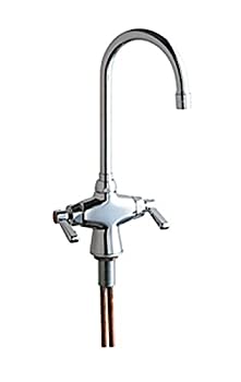 【中古】【輸入品・未使用】シカゴ洗面50-ab商用グレード単穴キッチン蛇口withレバーHan、 1.063 462756 1