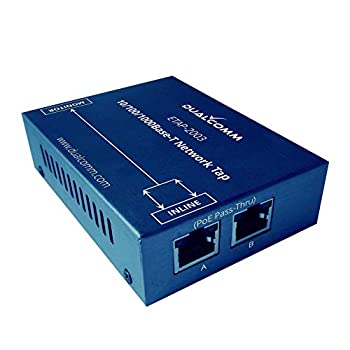 【中古】【インポート品・未当て嵌める】デュアルコム10/100 / 1000Base-TギガビットイーサネットネットワークTAP