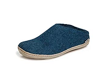 【中古】【インポート品・未当て嵌める】Glerupsレディース模範例B家庭用スリッパ US 大きさ: 14 Women/14 Men 色つや: 薄墨色