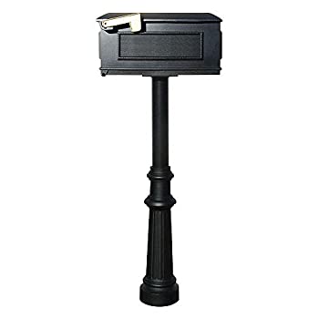 【中古】【輸入品・未使用】The Hanford Mailbox Post System Single Post with Ornate Base 7