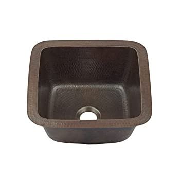 【中古】【輸入品・未使用】Sinkology P1U-1212BC Pollock アンダーマウント ハンドメイド 純粋 0穴 バープレップシンク 12インチ エイジドコッパー