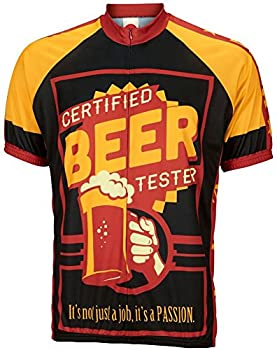 【中古】【インポート品・未当て嵌める】お墨付き麦酒テスターCycling Jersey by Worldジャージメンズ半袖 XL