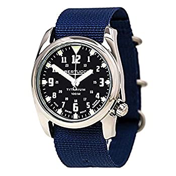 【中古】【インポート品・未当て嵌める】Bertucci A-4T ノーティカルウォッチ | ディープシーブルー/白いこと/マリナーブルー 13453