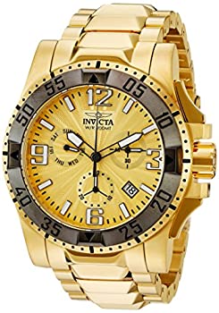 【中古】【インポート品・未当て嵌める】Invicta Men\u0027s \u0027Excursion\u0027 Quartz Stainless Steel Casual Watch%ｶﾝﾏ% Color:Gold-Toned (Model: 23904)