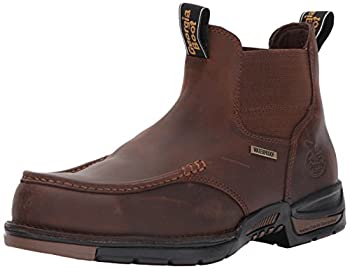 【中古】【インポート品・未当て嵌める】[Georgia] GB00156 Mid Calf Boot%ｶﾝﾏ% Dark Brown%ｶﾝﾏ% 10.5 W US 靴-その他