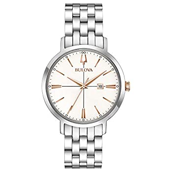 【中古】【インポート品・未当て嵌める】Bulova ドレスウォッチ (ひな形: 98M130)