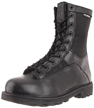 【中古】【輸入品・未使用】(ベイツ) Bates メンズ 8インチ DuraShock レーストゥトゥトゥートウ サイドジップ ワークブーツ US サイズ: 12 カラー: ブラック|スカイマーケットプラス