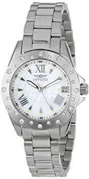 【中古】【インポート品・未当て嵌める】Invicta Women \u0026apos;s 12854?AngelアナログDisplay Swiss水晶Silver Watch その他-腕時計