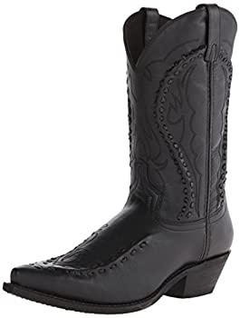 【中古】【輸入品・未使用】Laredo メンズ Laramie スニップトウ ウエスタンカウボーイブンドレスブーツ ふくらはぎ中 - ブラック US サイズ: 7 カラー: ブラック｜スカイマーケットプラス 45,313円