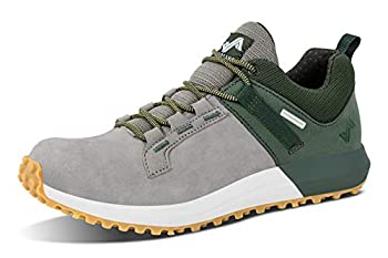 【中古】【インポート品・未当て嵌める】Forsake Range Low メンズ 雨合羽 なめし革 取り掛かる スニーカー US 大きさ: 24.5 色つや: 薄墨色