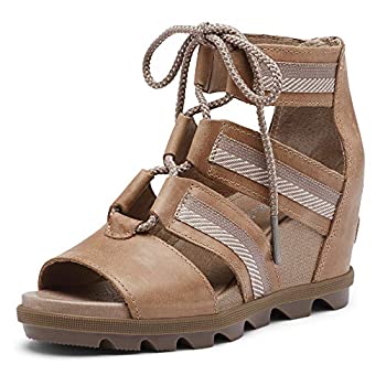 【中古】【輸入品・未使用】SOREL Women's Joanie II Lace Wedge Sandals|スカイマーケットプラス