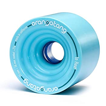 【中古】【輸入品・未使用】Orangatang in Heat 75mm Downhill ロングボード スケートボード クルーズホイール (4個セット)