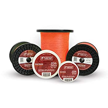 【中古】【インポート品・未当て嵌める】Scientific Anglers 飛球伝達ルート 5000yd ダクロン バッキング、オレンジ色、20#