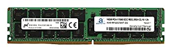 【中古】【インポート品・未当て嵌める】Micron Original 16GB (1x16GB) サーバーメモリアップグレード HP Proliant XL250a G9 DDR4 2133MHz マイコン4-17000 ECC 書きとどめる手当て 2Rx4 CL15 1.2V S