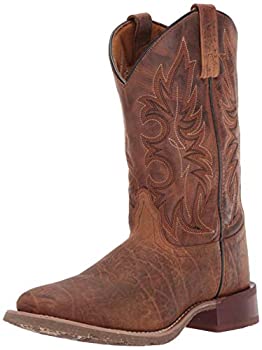 【中古】【輸入品・未使用】Laredo MensデュラントSquare Toe Rustブーツ カラー: ブラウン|スカイマーケットプラス