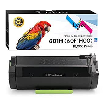 【中古】【インポート品・未当て嵌める】Leize Lexmark 601H 601 60F1000 60F1H00 トナーカートリッジ 1容器に並べる 大静電容量黒いこと 10%ｶﾝﾏ%000ペイジ Lexmark MX310 MX410 MX510 MX511 MX611