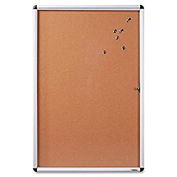 【中古】【インポート品・未当て嵌める】Lorell Enclosed Bulletin Board%ｶﾝﾏ% Cork%ｶﾝﾏ% 24x36%ｶﾝﾏ% Natural/AM Frame (LLR42706) by Lorell