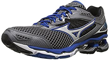 【中古】【インポート品・未当てはめる】Mizuno メンズ Wave Creation 18 駈けっくらシューズ US 大いさ: 9 色合い: 薄墨色