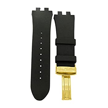 【中古】【インポート品・未当て嵌める】Joe Rodeo Broadway Watch黒いこと26?粍ゴムバンドゴールド色バックル
