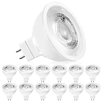 【中古】【輸入品・未使用】Luxrite MR16 LED電球 50W相当 12V 3000K ソフトホワイト調光機能付き 500ルーメン GU5.3 LEDスポットライト電球 6.5W 密閉型照明定格 トラック