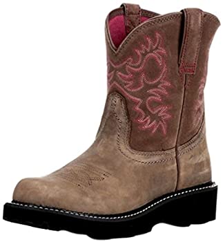 【中古】【インポート品・未当て嵌める】Ariat Women\u0027s Fatbaby Collection Western Cowboy Boot%ｶﾝﾏ% Brown Bomber%ｶﾝﾏ% 8 B US