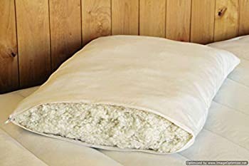 【中古】【輸入品・未使用】Holy Lamb Organics Woolly %ﾀﾞﾌﾞﾙｸｫｰﾃ%Down%ﾀﾞﾌﾞﾙｸｫｰﾃ% エコウール枕 - キング