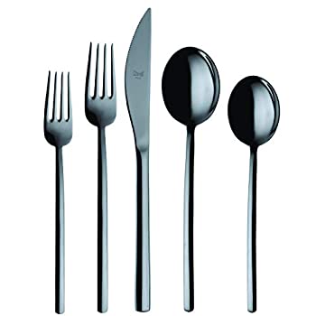 【中古】【輸入品・未使用】Mepra Due 5-Piece Flatware Set%ｶﾝﾏ% Gunmetal｜スカイマーケットプラス 67,593円