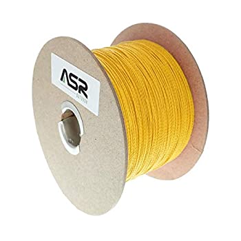 【中古】【インポート品・未当て嵌める】ASR Outdoor 200重量ポンド ケブラースポーツライン ありがた味吊りひも (複数形の長さ、色) 1000 feet 黄み スポーツ・アウトドア-アウトドア