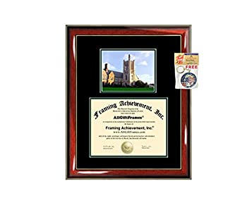 【中古】【インポート品・未当て嵌める】目あたらしいJersey City最高学府卒お墨付き引っ敷き処理卒式度屋台骨njcuカレッジキャンパスフォト卒差し上げ物証拠だてる書Plaque Framing Collegiate Diploma Si その他-インテリア・寝具・収納