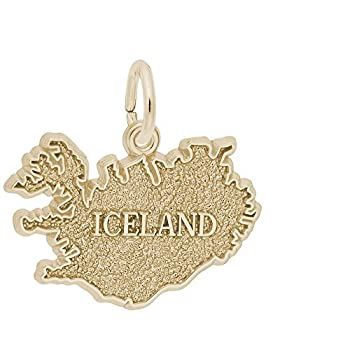 【中古】【インポート品・未当て嵌める】10?K黄色ゴールドのアイスランド共和国引きつける、引きつけるの腕輪と首飾り