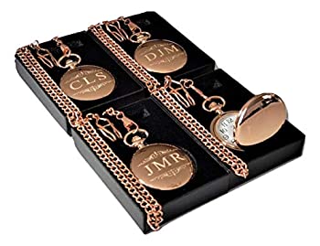 【中古】【インポート品・未当て嵌める】Eternity Engraving Inc.の目じるし袂時計5個。 カスタムフィットボックス嘱する、バックルチェーン店、目じるし付き添い人。 袂時計 独居室付き添い人 アソートカラー