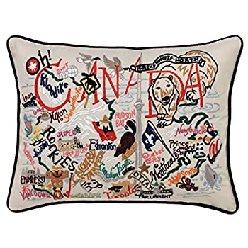 【中古】【輸入品・未使用】Catstudioカナダ枕???地理コレクションホーム飾り113?( CS )