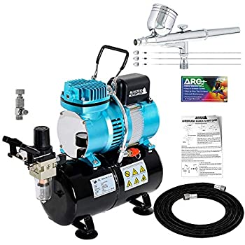 【中古】【輸入品・未使用】Master Airbrush Model G222 Dual-Action Airbrush Pro Set with ABD TC-20T Tank Compressor by Master Airbrush