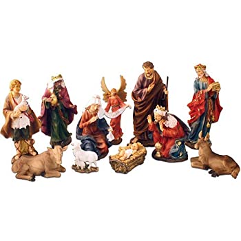 【中古】【輸入品・未使用】聖家族 3人の王と天使 クリスマス キリスト降誕セット 12インチ|スカイマーケットプラス