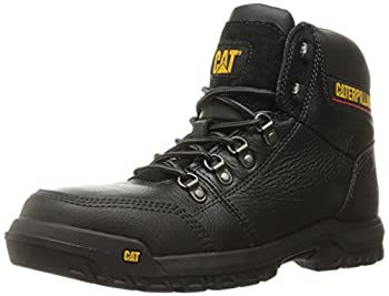 【中古】【インポート品・未当て嵌める】[CATERPILLAR] Men\u0027s Outline Steel Toe Construction Boot%ｶﾝﾏ% Black%ｶﾝﾏ% 14 M US