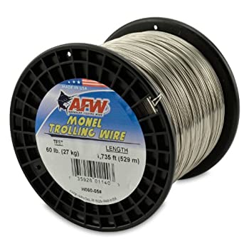 【中古】【輸入品・未使用】American Fishing Wire モネルトローリングワイヤ 60ポンドテスト/0.79mm 直径528m