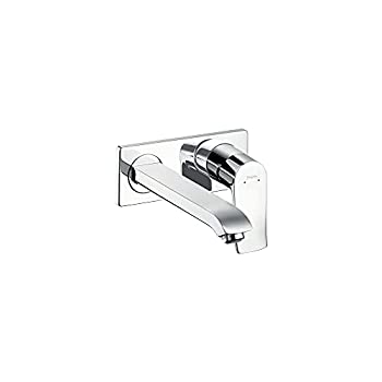 【中古】【輸入品・未使用】Hansgrohe 31086?Metrisウォールマウントバスルーム蛇口with Ecoright、クイックCLE、 .5 31086001 1|スカイマーケットプラス