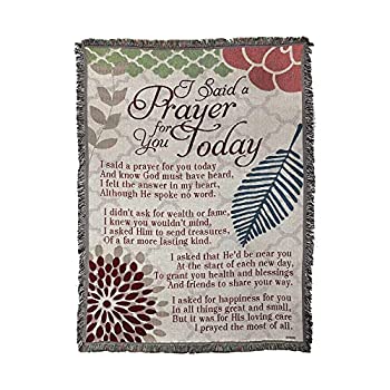 【中古】【輸入品・未使用】Tapestry Throw - I Said a Prayer For You Today by Dicksons Gift Shop