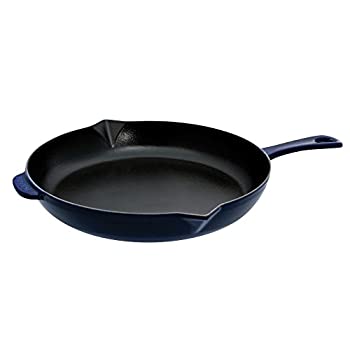 【中古】【輸入品・未使用】STAUB 1223091 フライパン 12インチ ダークブルー