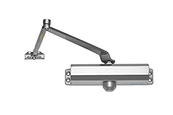 【中古】【輸入品・未使用】Global Door Controls コンパクト商用ドアクローザー アルミニウム製 調節可能なスプリングテンションとバックチェック付き サイズ4