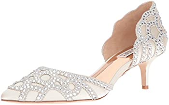 【中古】【インポート品・未当て嵌める】Badgley Mischka レディース ジニ― 御召しもの パンプス