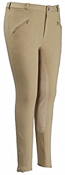 【中古】【輸入品・未使用】(40%ｶﾝﾏ% Light Tan) - TuffRider Men's Regular Cotton Full Seat Breech
