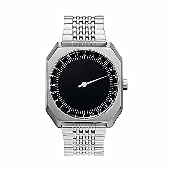 【中古】【インポート品・未当て嵌める】slow Jo 02 - スイス連邦製 片手 24第四次元ウオッチ - しろがね色スチール写真