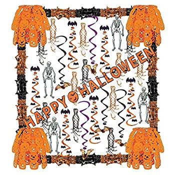 【中古】【輸入品・未使用】Beistle 01169ハロウィン反射デコレーションキット、34個