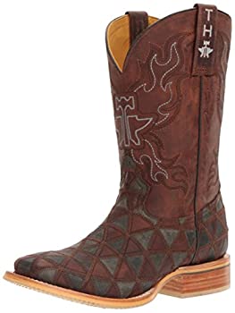 【中古】【インポート品・未当てはめる】Tin Haul Shoes メンズ 三角形 細工物ブーツ US 大いさ: 11 Wide 色合い: 赤銅色