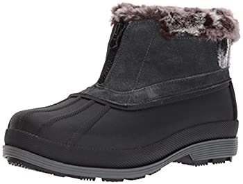 【中古】【インポート品・未当て嵌める】[Propet] レディース Lumi Ankle Zip 色つや: 薄墨色