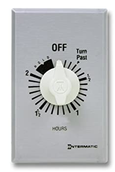 【中古】【輸入品・未使用】Intermatic FF32HH 2-Hour Spring Loaded Wall Timer with Hold%ｶﾝﾏ% Brushed Metal by Intermatic｜スカイマーケットプラス