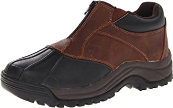 【中古】【インポート品・未当て嵌める】Propet Men\u0027s Blizzard Ankle Zip Boot%ｶﾝﾏ%Brown/Black%ｶﾝﾏ%9 3E US